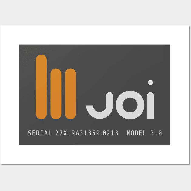 Blade Runner 2049 – Joi Logo Wall Art by GraphicGibbon